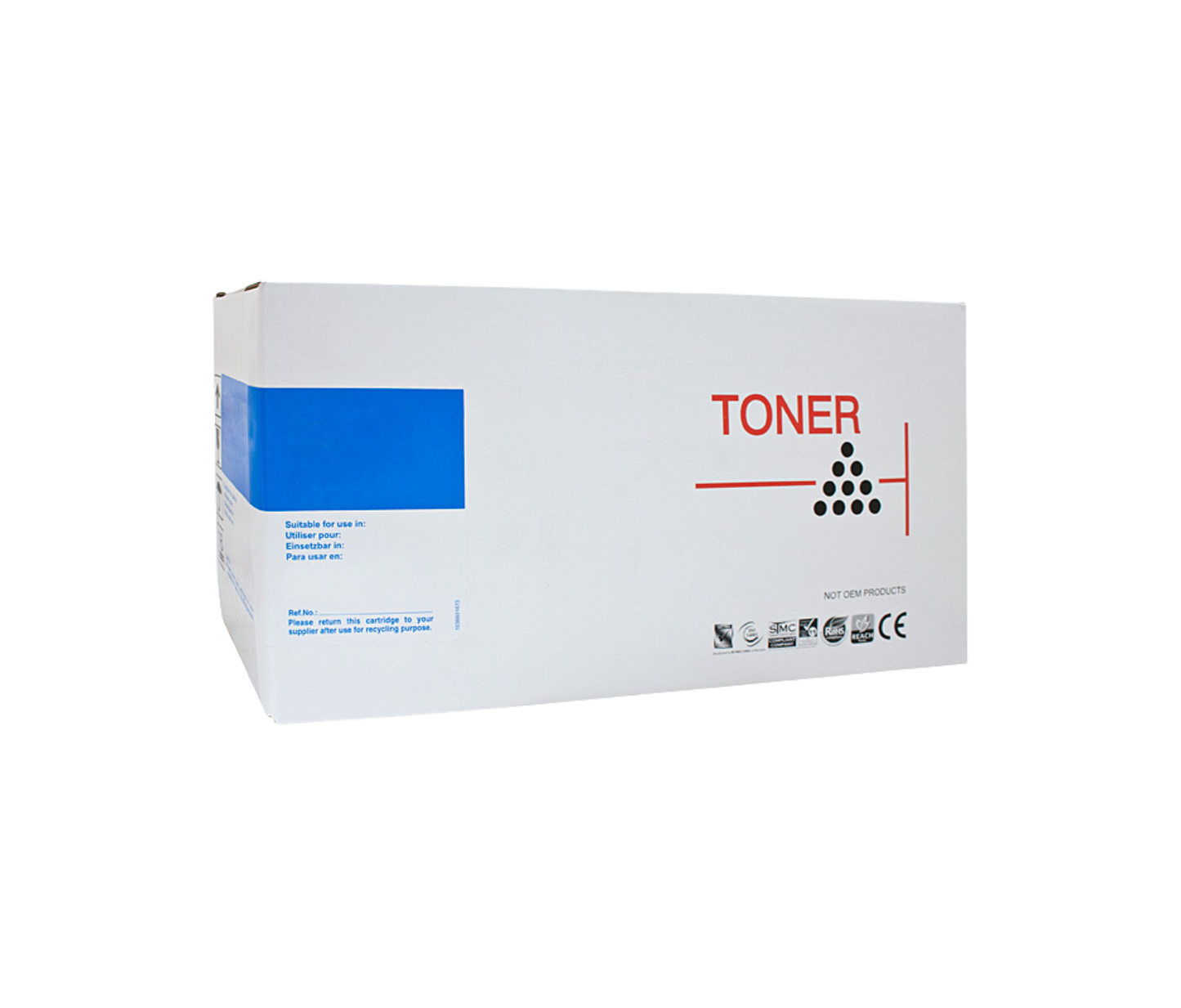 Comp. w/ TN-255 Cyan Toner