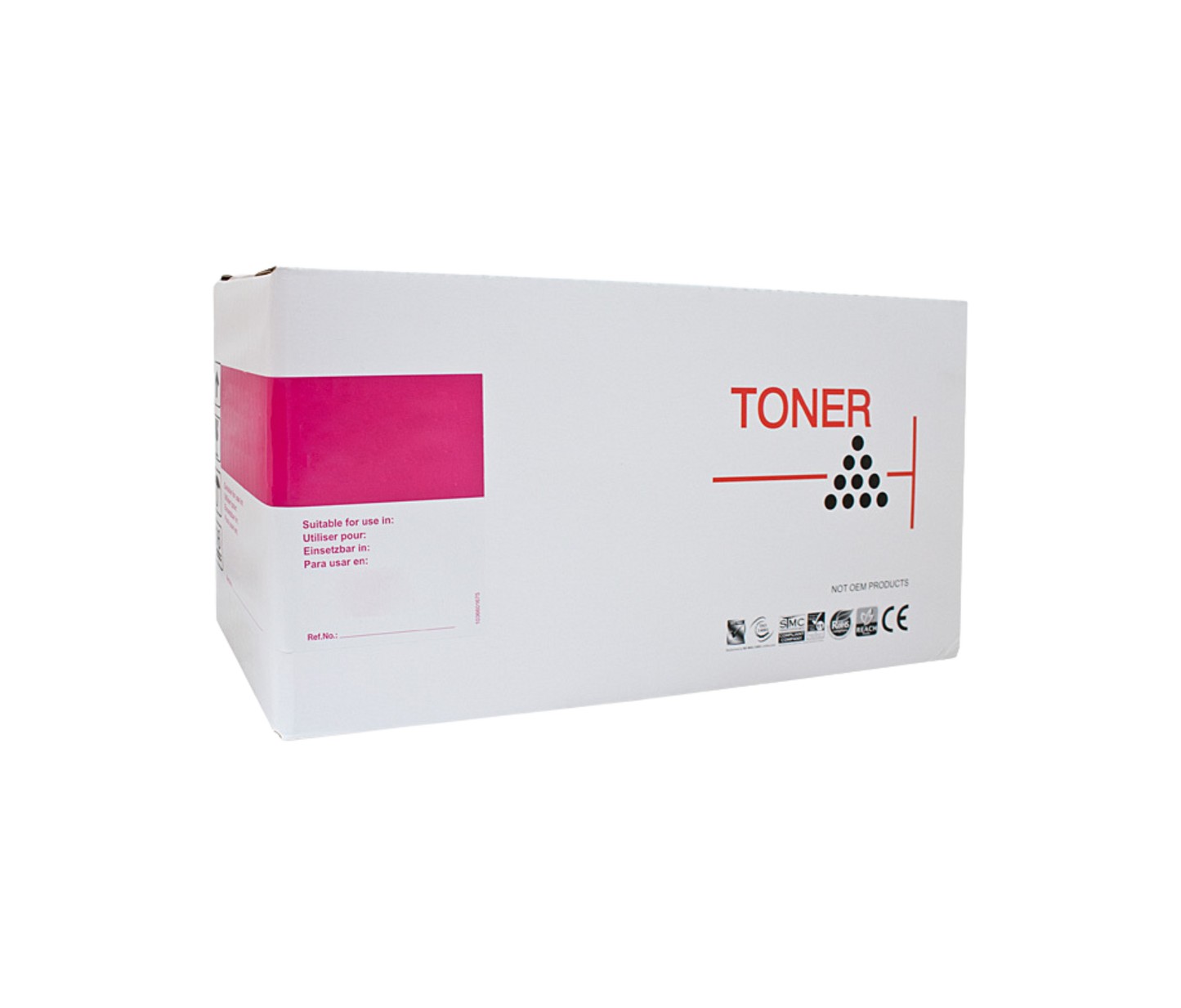 Comp. w/ TN-255 Magenta Toner