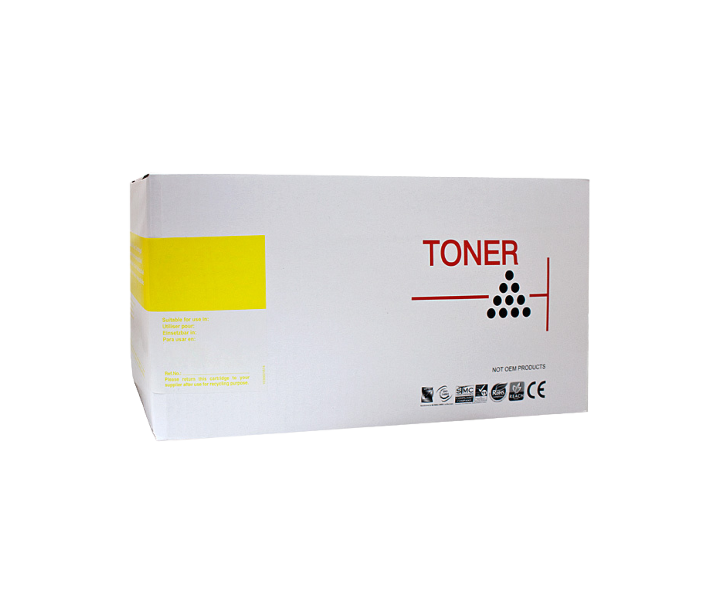 Comp. w/ TN-257 Yellow Toner