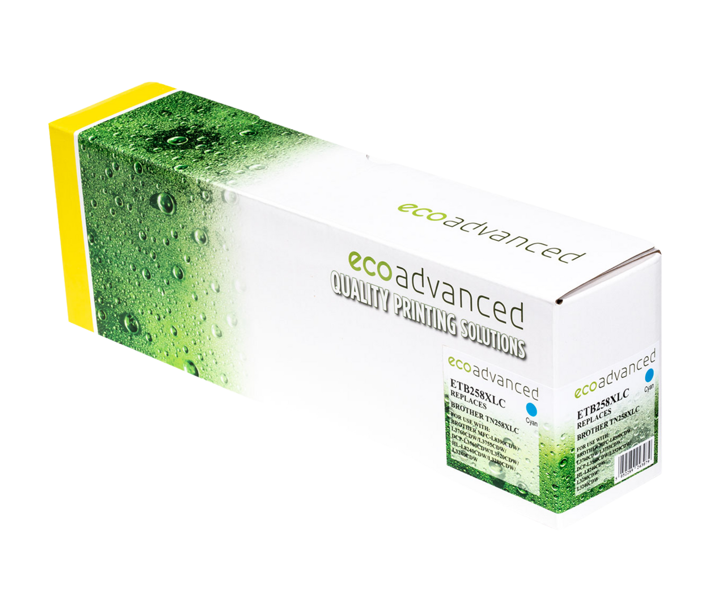 Comp. w/ TN-258XL Cyan Toner