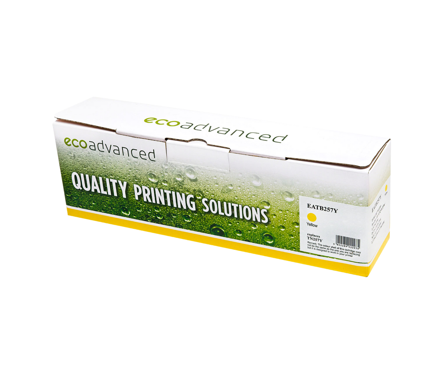 Comp. w/ TN-257 Yellow Toner