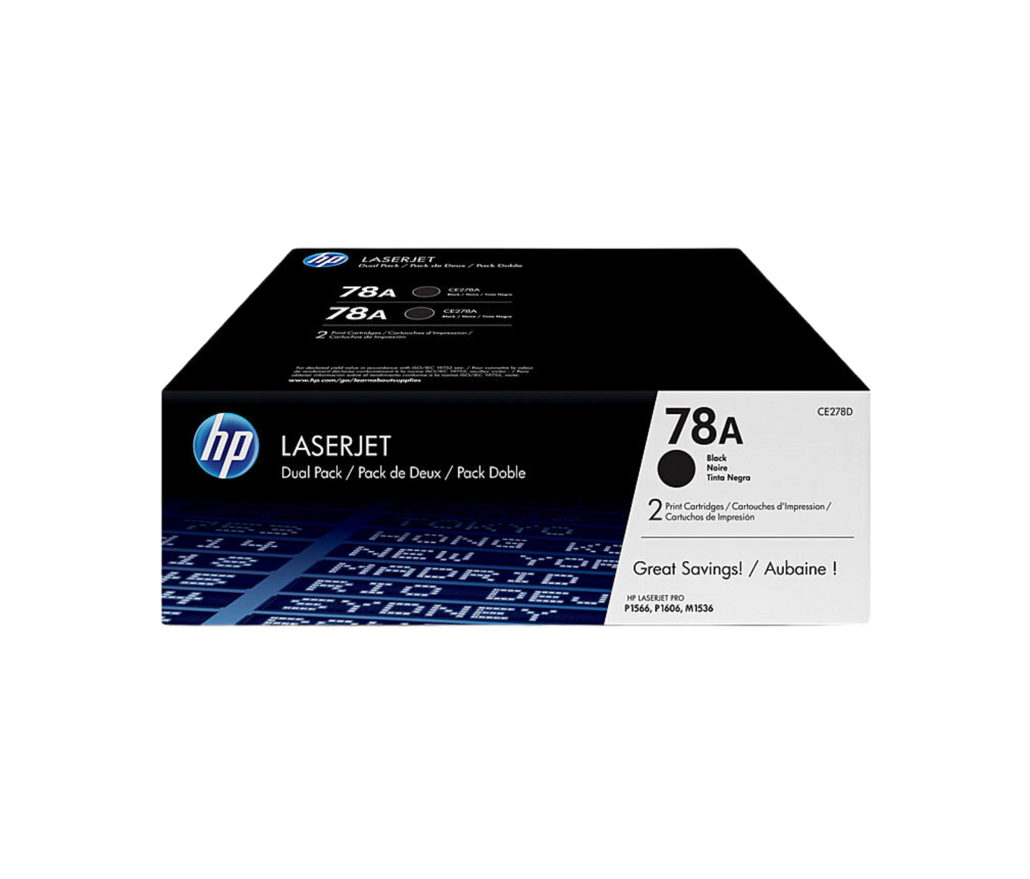 HP CE278A (78A) Genuine Toner TWIN PACK