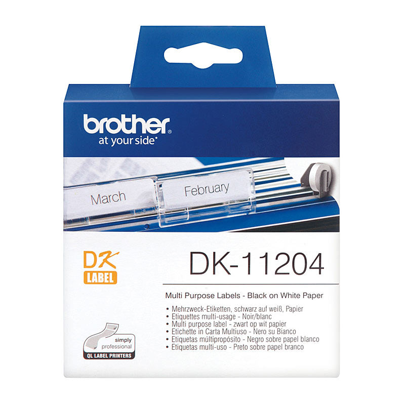 Brother DK-11204 White Label