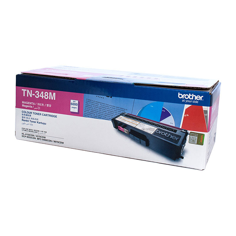 Brother TN-348 Magenta Toner Cartridge