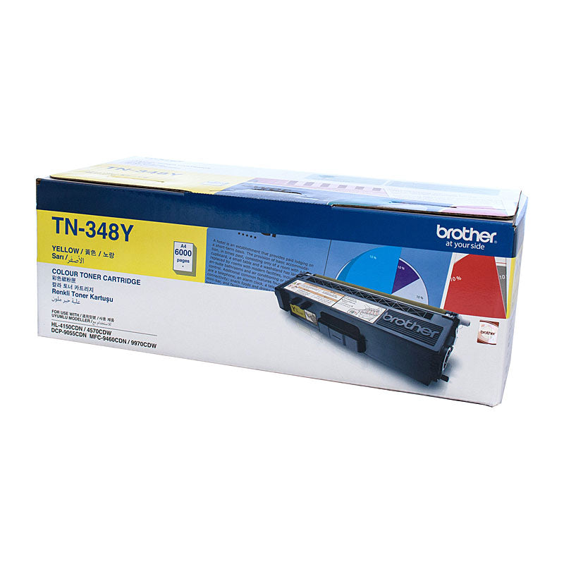 Brother TN-348 Yellow Toner