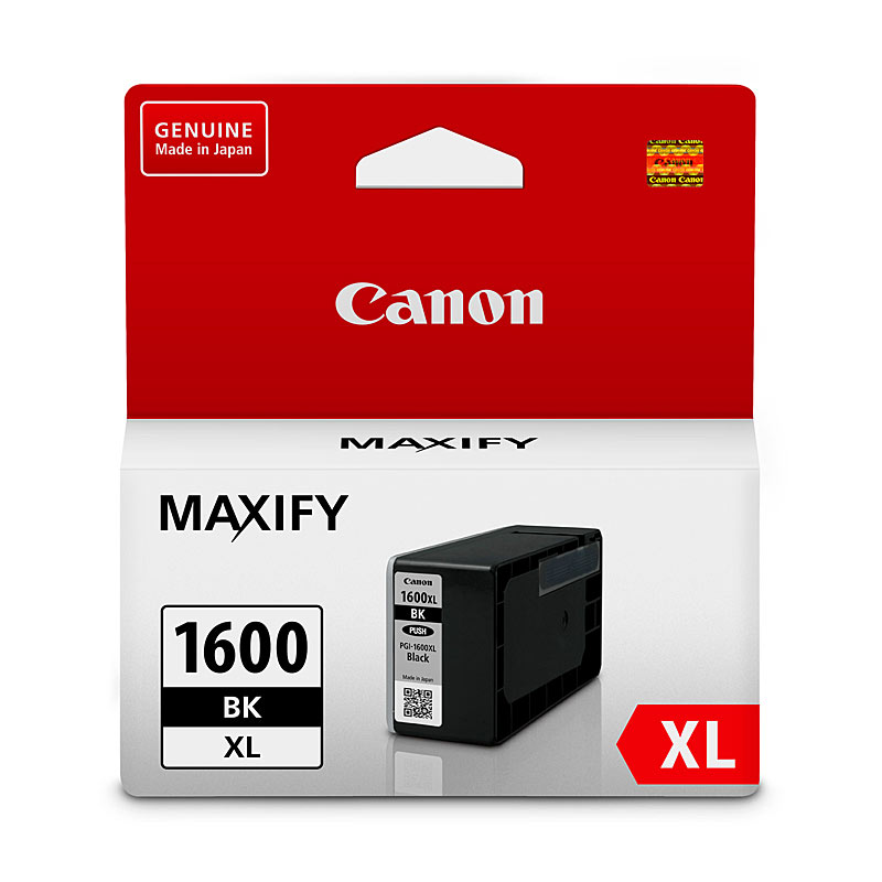 Canon 1600XL Black Ink Cartridge