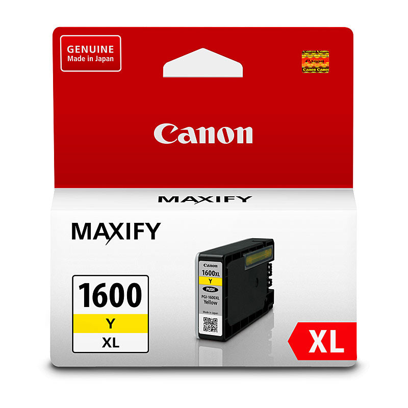 Canon 1600XL Yellow Ink Cartridge