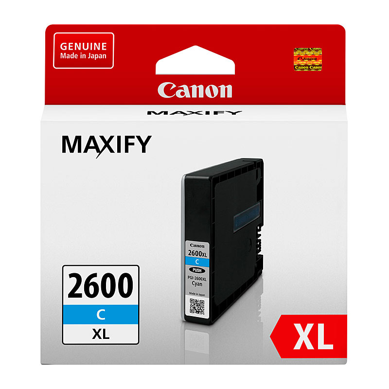 Canon 2600XL Cyan Ink Cartridge