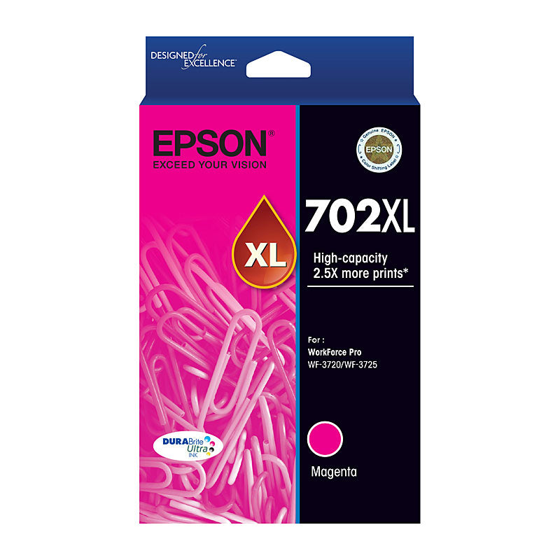 Epson 702XL Magenta Ink Cartridge