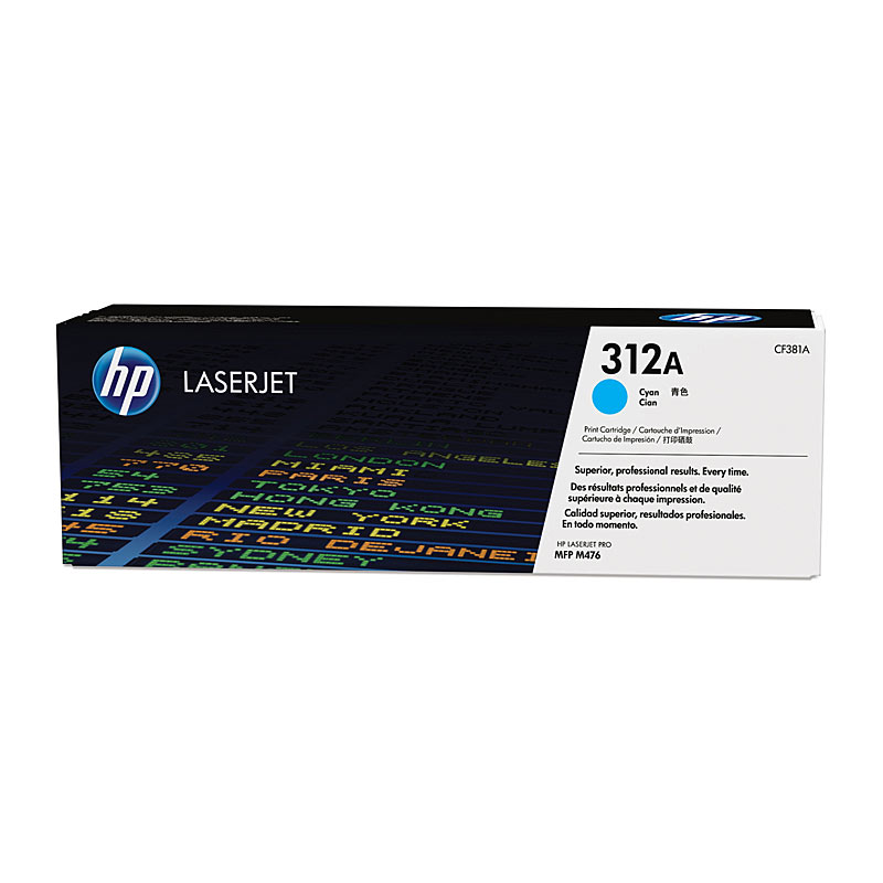 HP CF381A (312A) Cyan Toner
