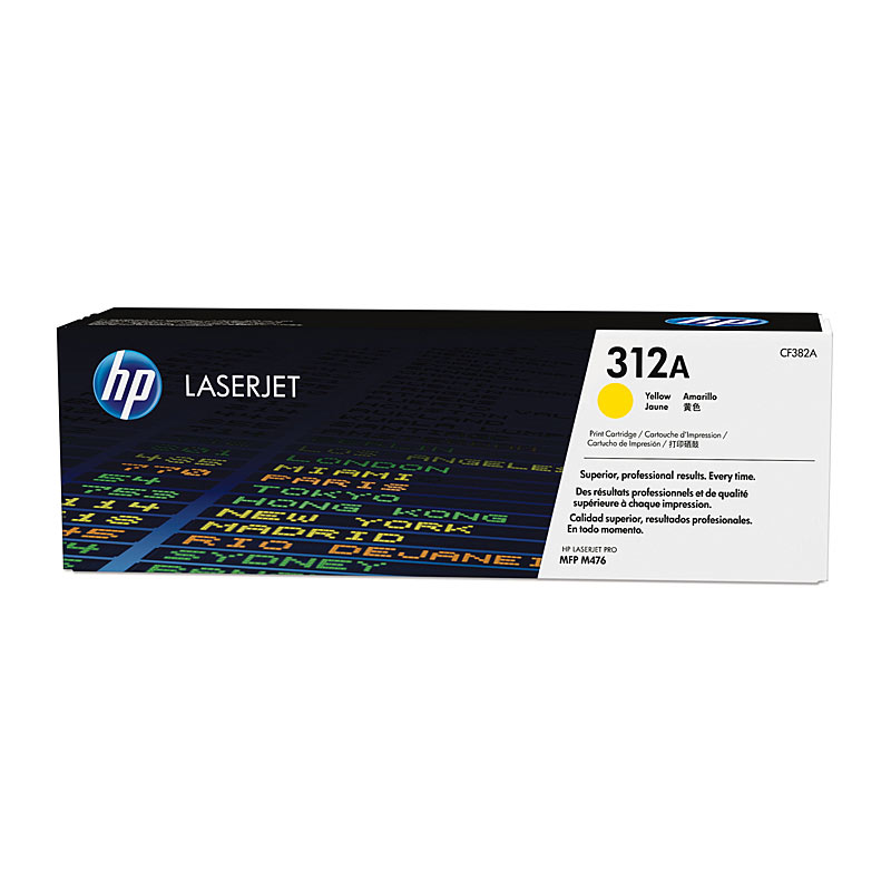 HP CF382A (312A) Yellow Toner
