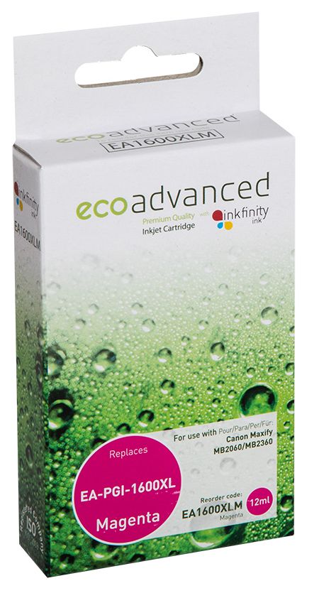 Eco Advanced Comp. w/ Canon PGI-1600XL Magenta