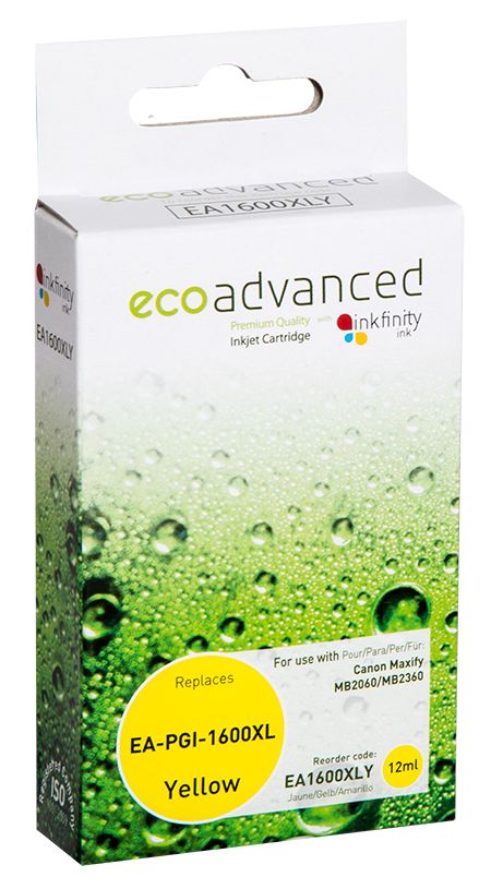 Eco Advanced Comp. w/ Canon PGI-1600XL Yellow