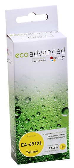 Eco Advanced Comp. w/ Canon CLI-651XL Yellow