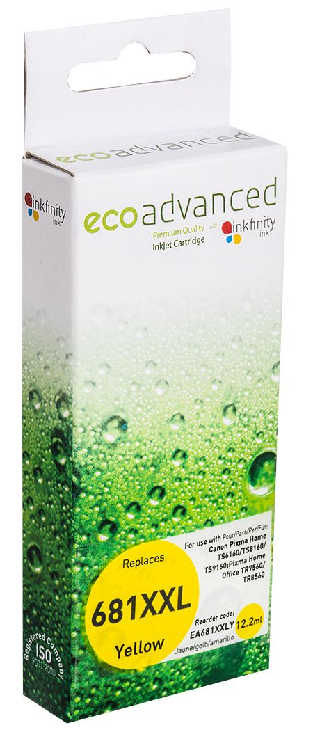 Eco Advanced Comp. w/ Canon CLI-681XXL Yellow