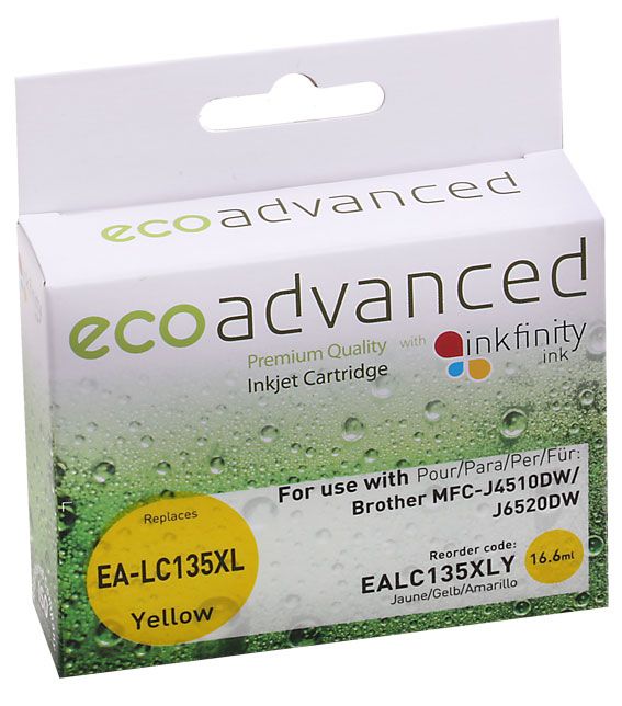 Eco Advanced Comp. W/ Brother LC-135XL Yellow