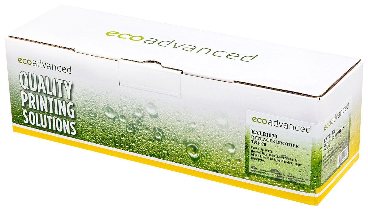 Comp. w/ TN-1070 Black Toner Cartridge