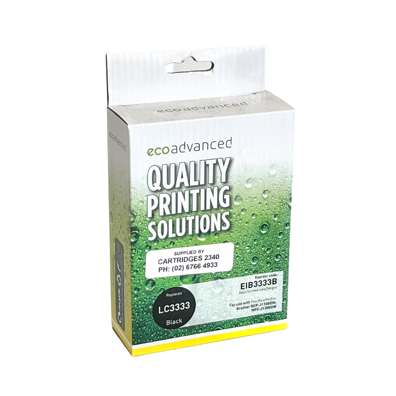 Eco Advanced Comp. W/ Brother LC-3333 Black