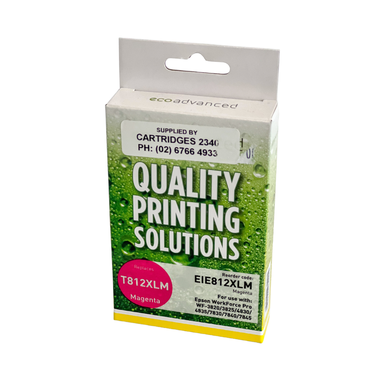 Eco Advanced comp. w/ 812XL Magenta Ink Cartridge