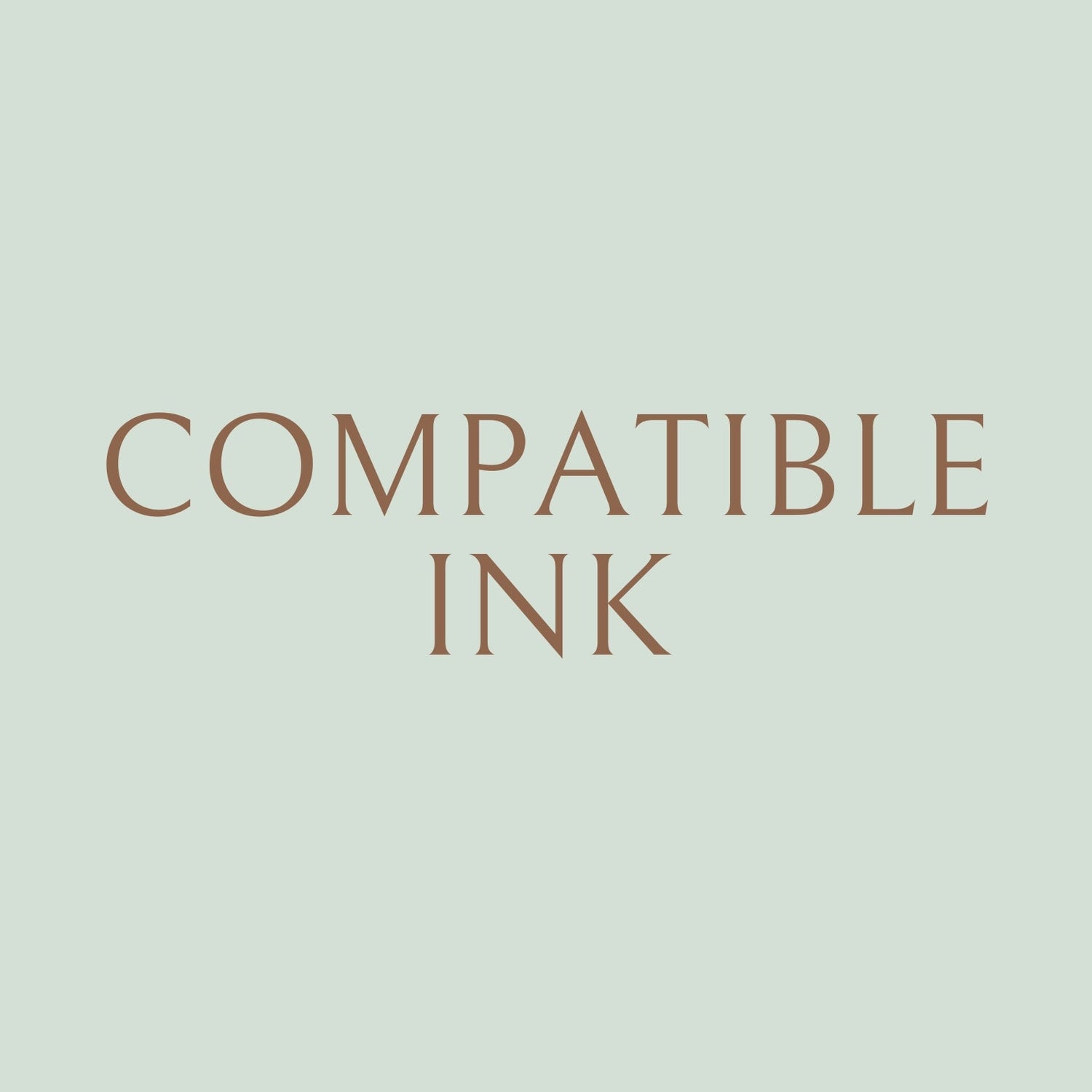 Compatible Ink