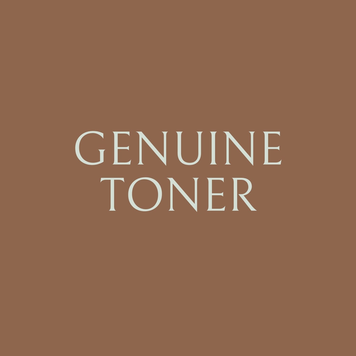 Genuine Toner