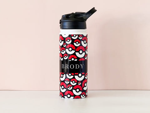 "Pokemon" Inspired Insulated Drink Bottle 500ml
