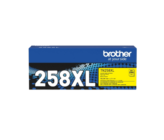 Brother TN-258XL Yellow Toner Cartridge