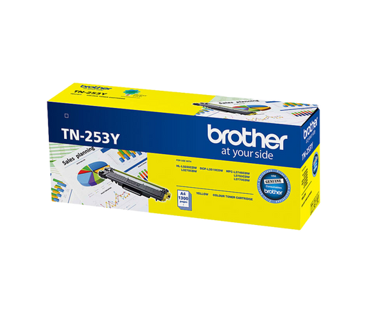 Brother TN-253 Yellow Toner Cartridge