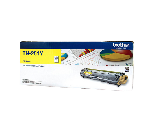 Brother TN-251 Yellow Toner Cartridge