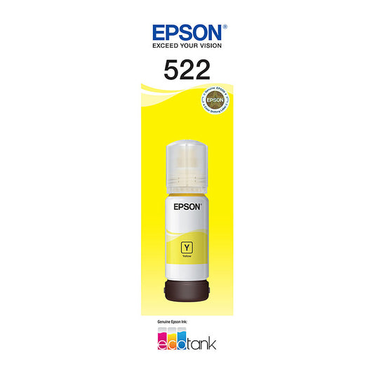 Epson T522 Yellow Ink Bottle