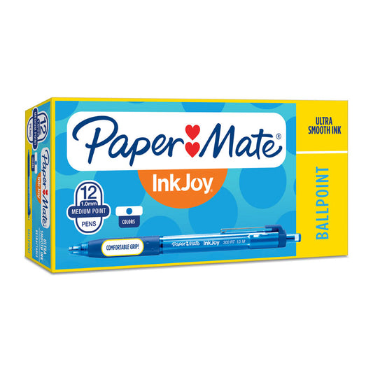 Papermate Inkjoy Pens Blue -  Box Of 12