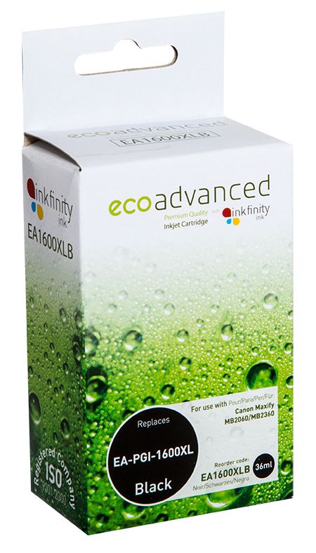 Eco Advanced Comp. w/ Canon PGI-1600XL Black