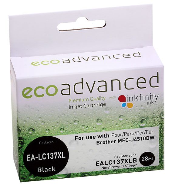 Eco Advanced Comp. W/ Brother LC-137XL Black