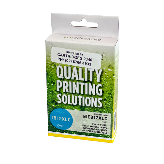 Eco Advanced comp. w/ 812XL Cyan Ink Cartridge