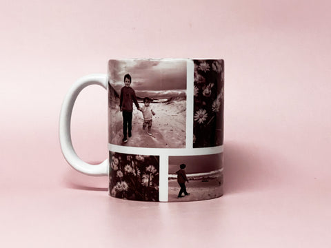 Grid Photo Coffee Mug
